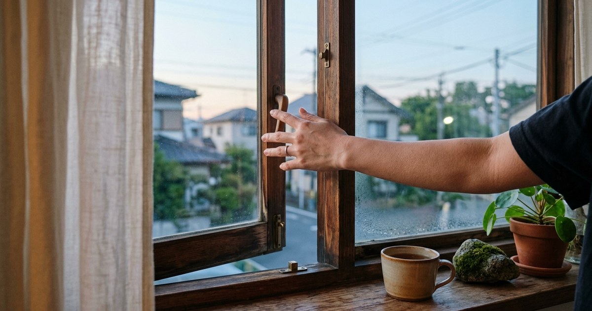 手帳に「明日の5分」と書き込む手元